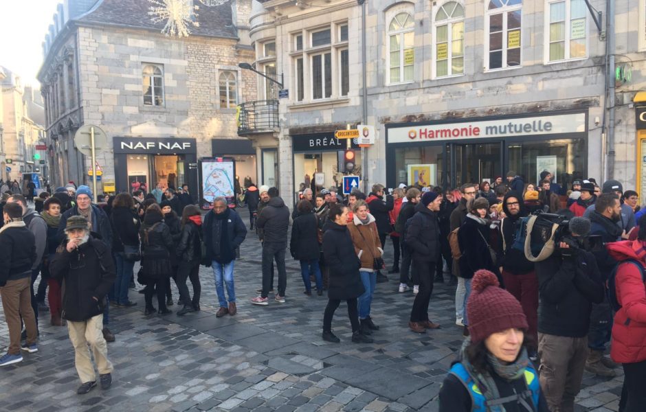 Manifestation du 5 décembre à Besançon ©Hélène Loget ©