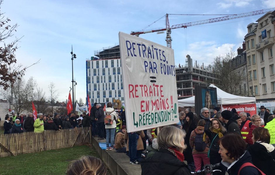 Manifestation le 17 décembre 2019 ©Hélène Loget ©