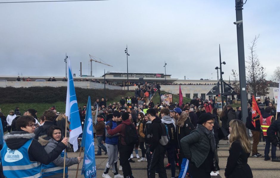 Manifestation le 17 décembre 2019 ©Hélène Loget ©