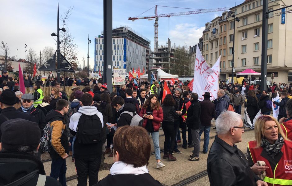 Manifestation le 17 décembre 2019 ©Hélène Loget ©