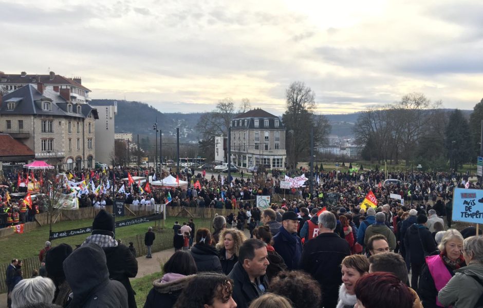 Manifestation le 17 décembre 2019 ©Hélène Loget ©