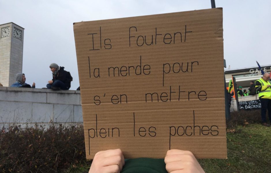 Manifestation le 17 décembre 2019 ©Hélène Loget ©