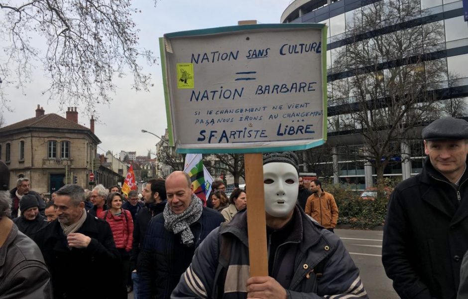 Manifestation le 17 décembre 2019 ©Hélène Loget ©