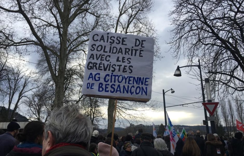 Manifestation le 17 décembre 2019 ©Hélène Loget ©