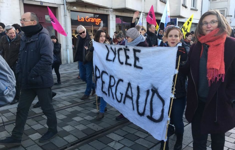 Manifestation du 10 décembre à Besançon ©Hélène L. ©