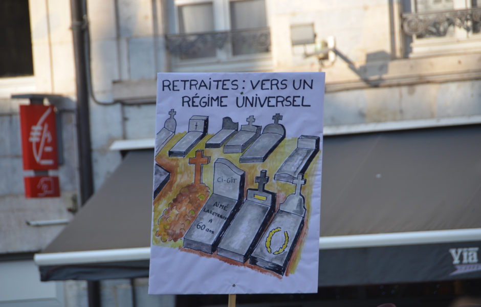 réforme retraite manifestation du 5 décembre 2019© Cyrielle F. ©