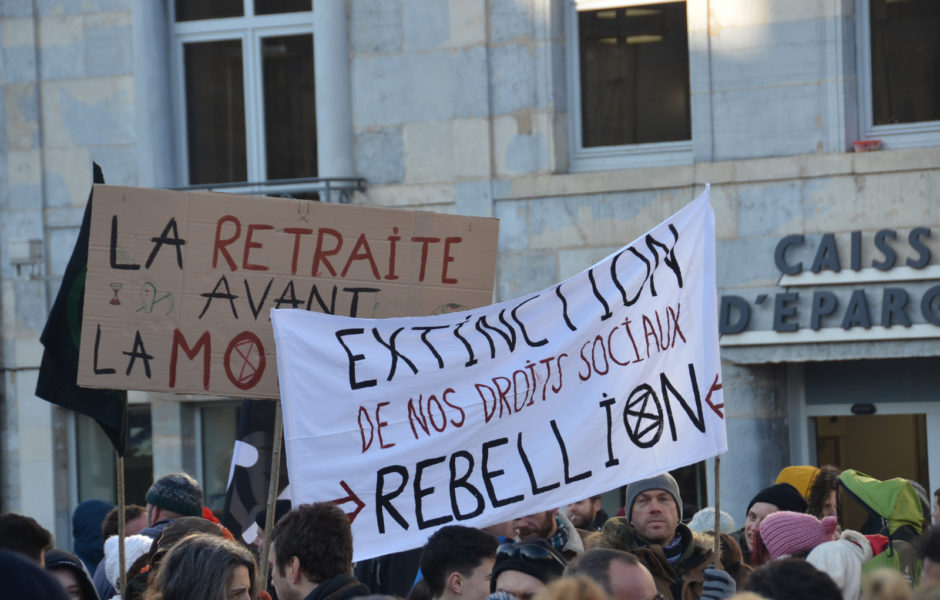 réforme retraite manifestation du 5 décembre 2019© Cyrielle F. ©