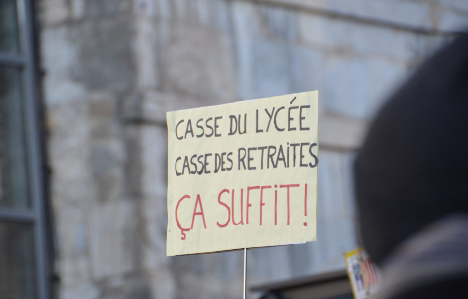 réforme retraite manifestation du 5 décembre 2019© Cyrielle F. ©