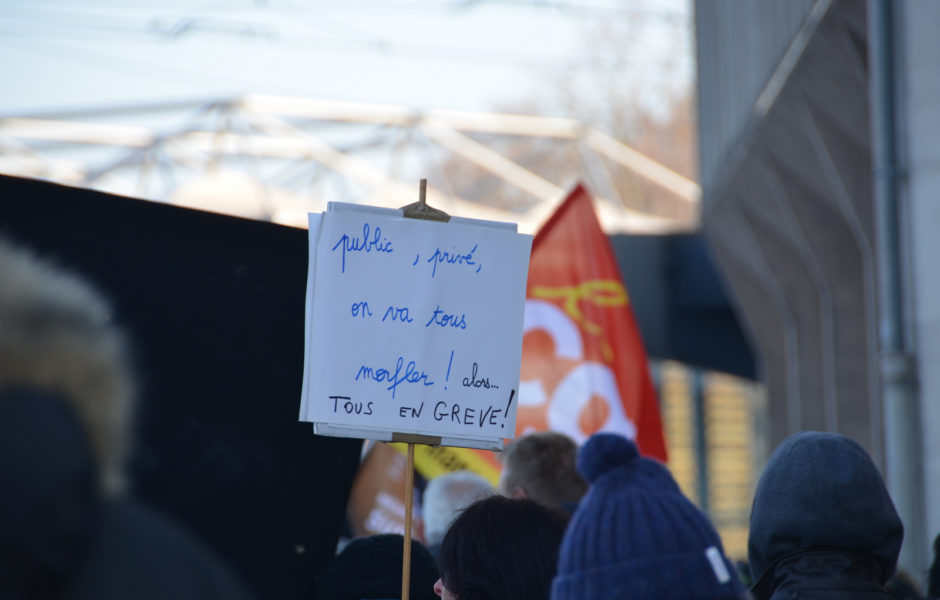 réforme retraite manifestation du 5 décembre 2019© Cyrielle F. ©