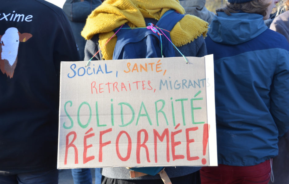 réforme retraite manifestation du 5 décembre 2019© Cyrielle F. ©