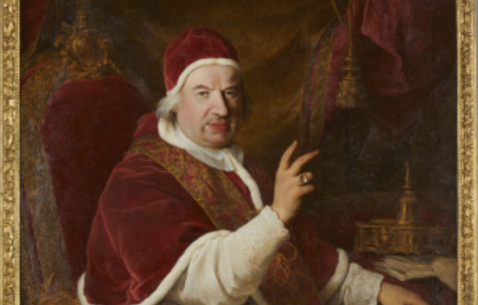 Portrait du pape Benoît XIV ©Pierre Guenat ©