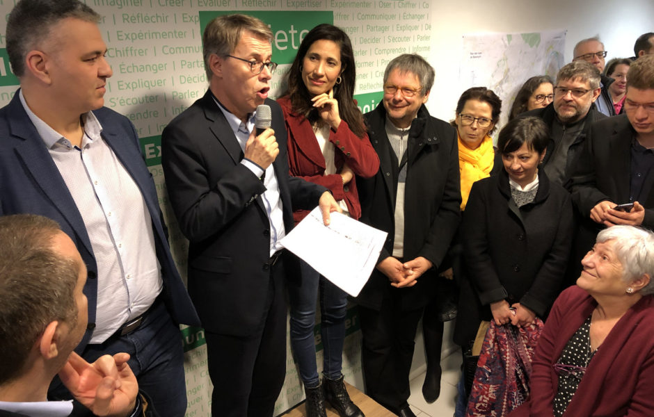 Karima Rochdi, Éric Alauzet et laurant Croizer © D Poirier  ©