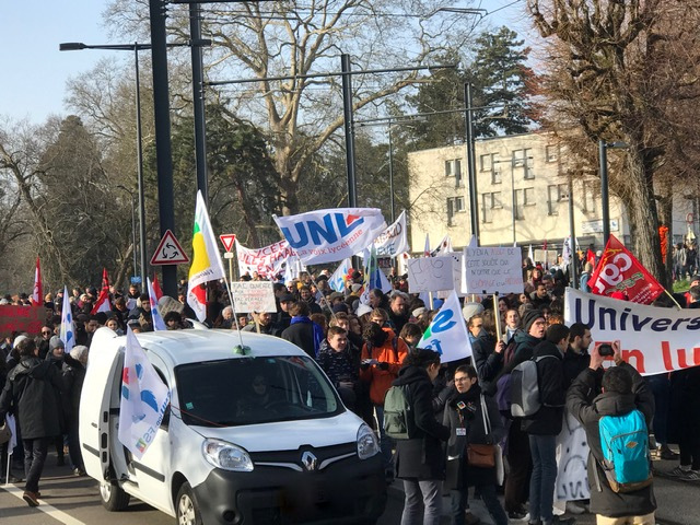 manifestation du 24 janvier 2020 © CGT ©