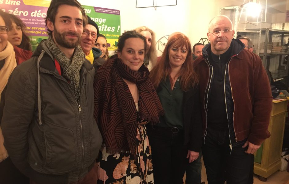 Jérôme Scherer, Claire Arnoux, Séverine Vézies et Marc Paulin ©Alexane Alfaro ©