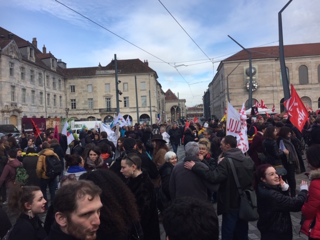 manifestation le 14 janvier 2020 © Alexane Alfaro ©