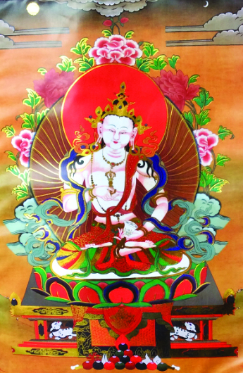 Cinéma d'Asie Peinture de Tashi Gentsen, peintre tibétain de Besançon
© dr ©