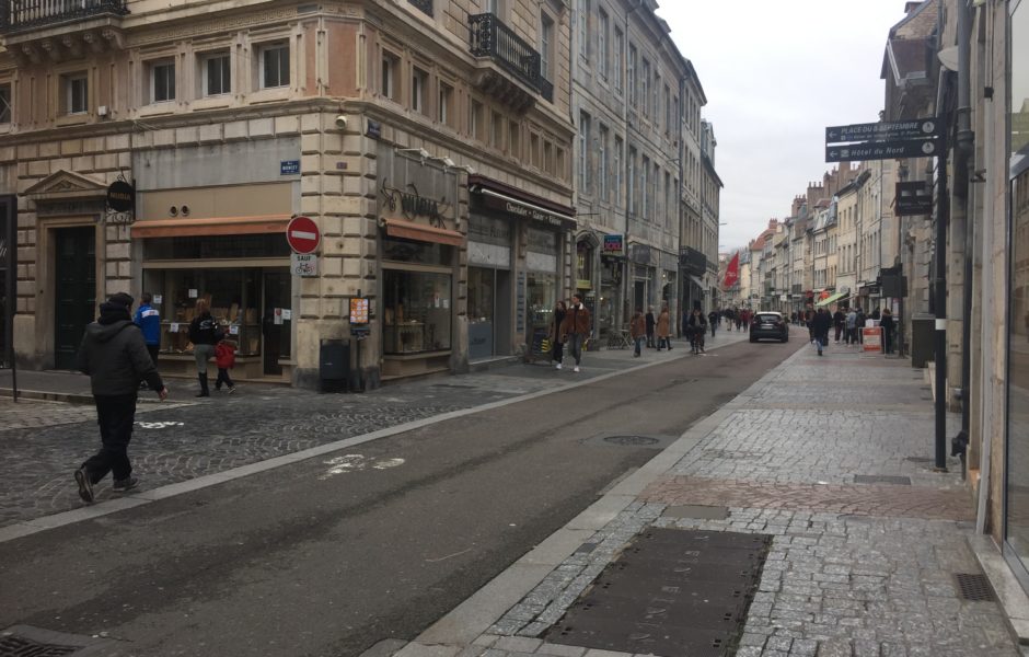 Rue des Granges à Besançon ©Alexane Alfaro ©