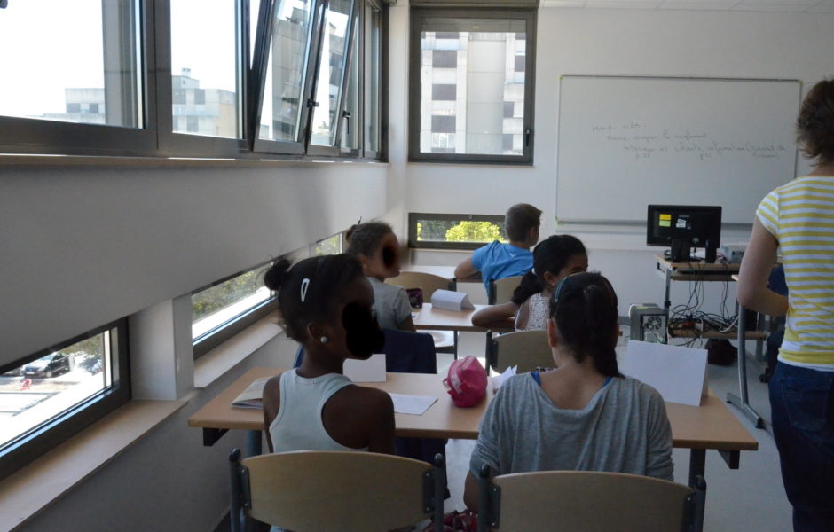 Une classe au collège Diderot à Planoise © D Poirier
 ©