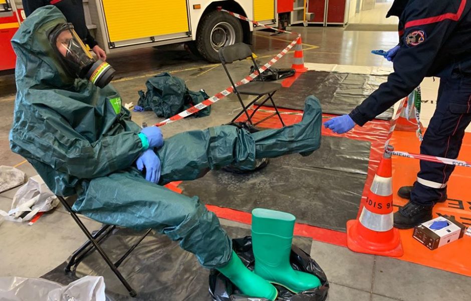 sapeurs-pompiers formations février 2020 © facebook sapeurs-pompier 90 ©