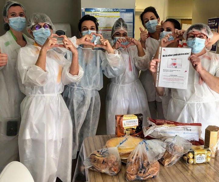 Les invendus de cette boulangerie ont été offerts aux soignants du CHU de Besançon ©Florence D. ©