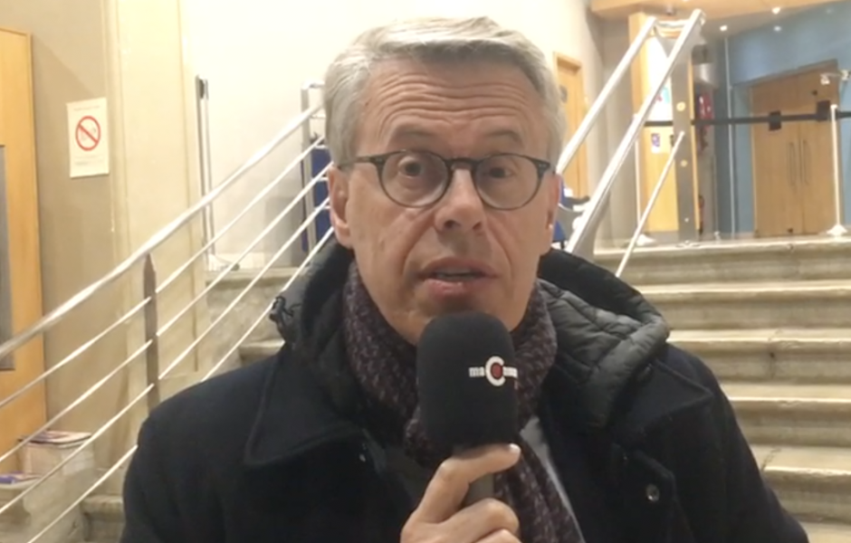 Eric Alauzet (18%, 3e position) exprime sa 