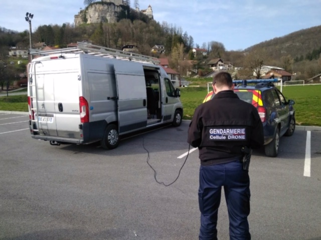 Drone gendarmerie © gendarmerie du Doubs ©