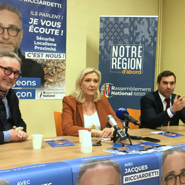 Réaction De Marine Le Pen Aujourd'hui Réaction de Marine Le Pen sur la situation politique à Besançon « une