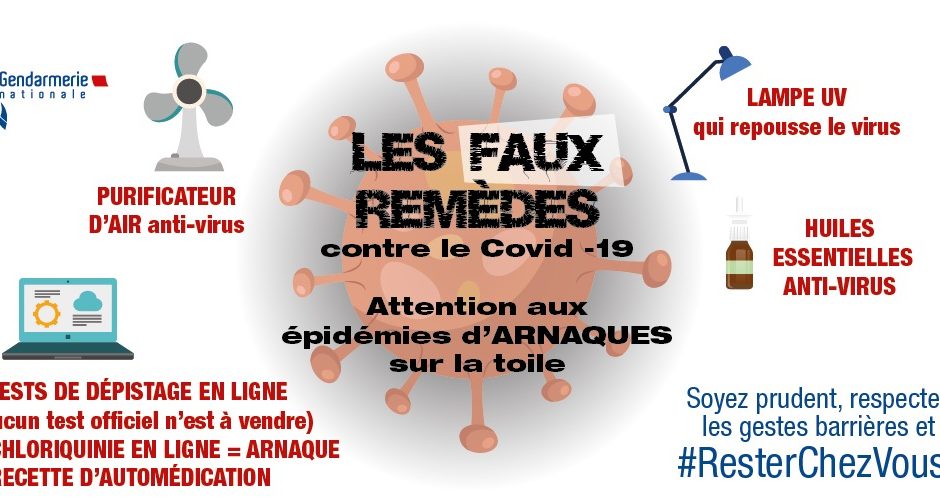 faux remèdes © gendarmerie nationale ©