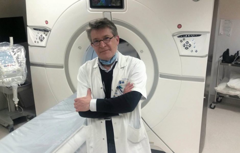Le Pr Éric Delbrousse, chef du pole imagerie de l'hôpital de Besançon © Eric Delabrousse DR  &copy;