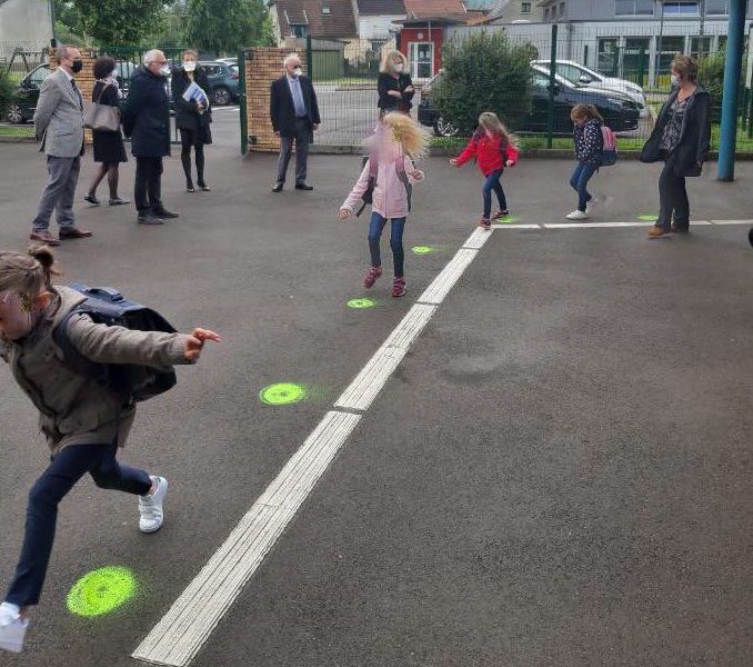 Reprise de l'école à Gray © prefet70  ©