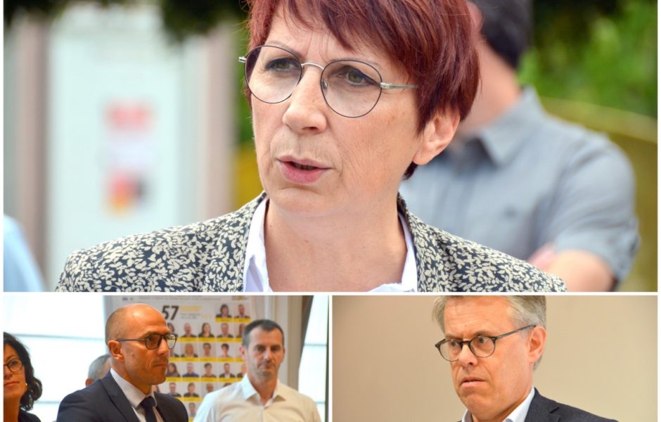 Anne Vignot, Ludovic Fagaut et Eric Alauzet ©Alexane Alfaro &copy;
