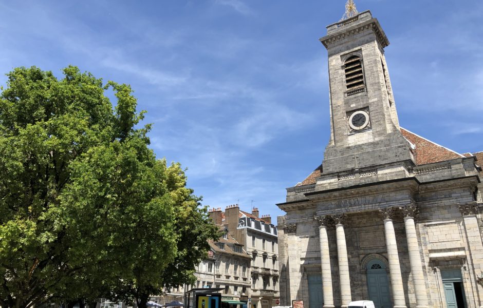 Place du 8 Septembre à Besançon. © Damien Poirier