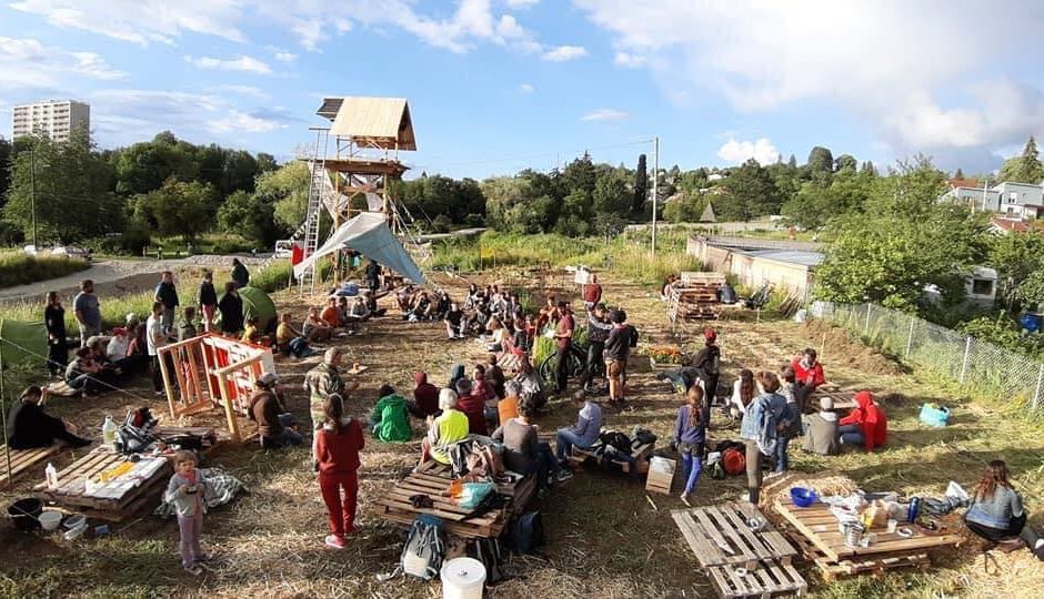 Occupation des Vaites à Besançon ©La Vigie des Vaîtes/Facebook ©