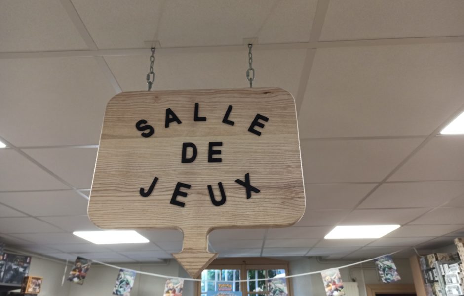  panneau salle de jeux © Les Jeux de la Comté ©