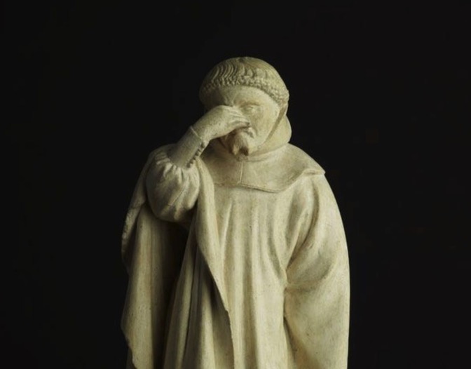 Pleurant n°17 du tombeau de Philippe le Hardi ou Le 