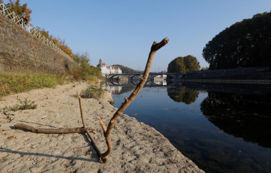 Sécheresse à Besançon (Doubs)  © Jean-Charles Sexe Ville de Besançon