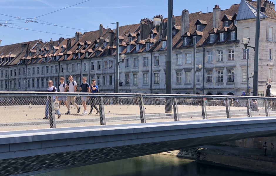 Pont Battant, à Besançon. © D Poirier