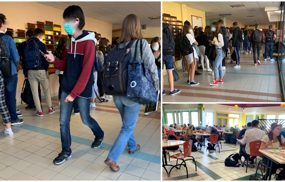 Dans un lycée de Besançon  © DR