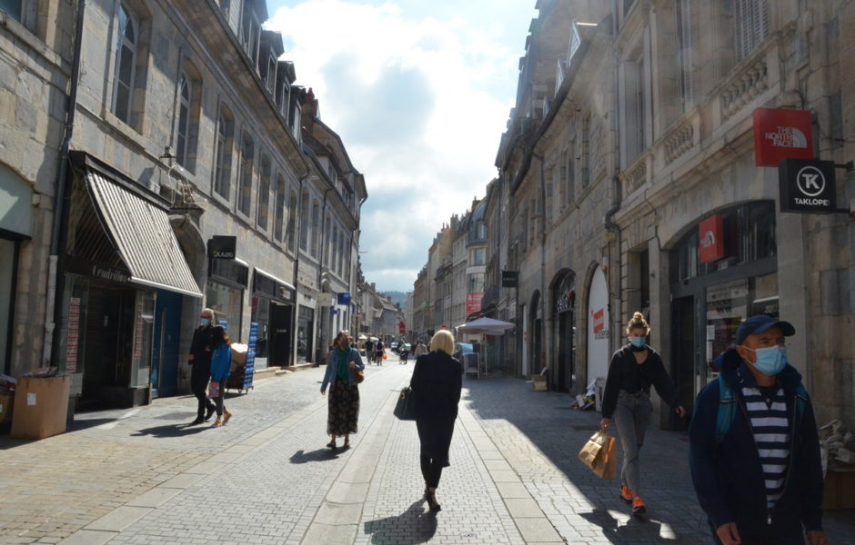 Centre-ville de Besançon. © Alexane Alfaro