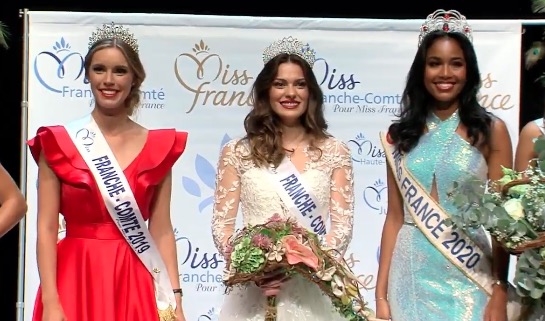 © Capture du live diffusé par le Comité Miss Franche-Comté ©