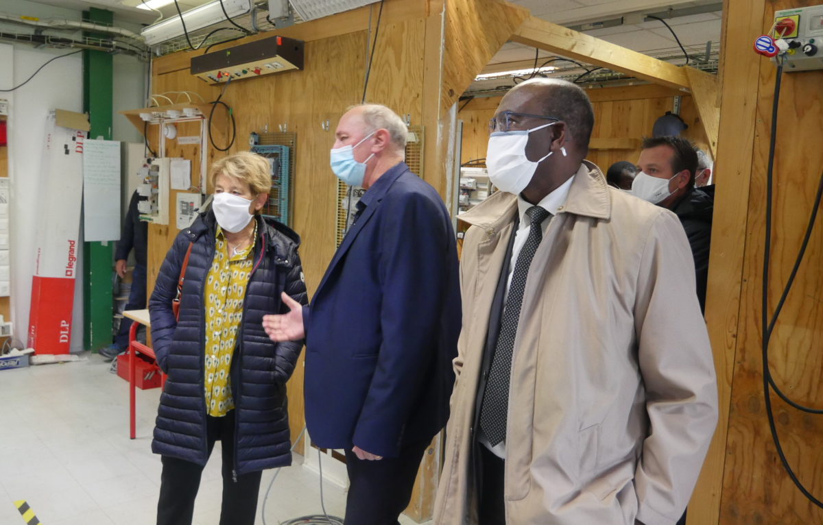 Visite de Marie-Guite Dufay, présidente de la région Bourgogne-Franche-Comté
 
 © Pôle Emploi