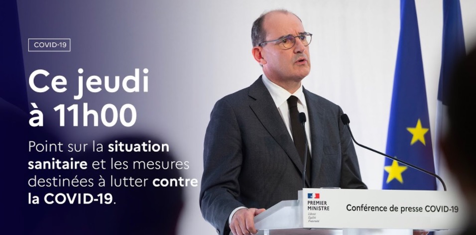 Conférence de presse du Premier ministre Jean Castex - #COVID19 - 26/11/2020 ©