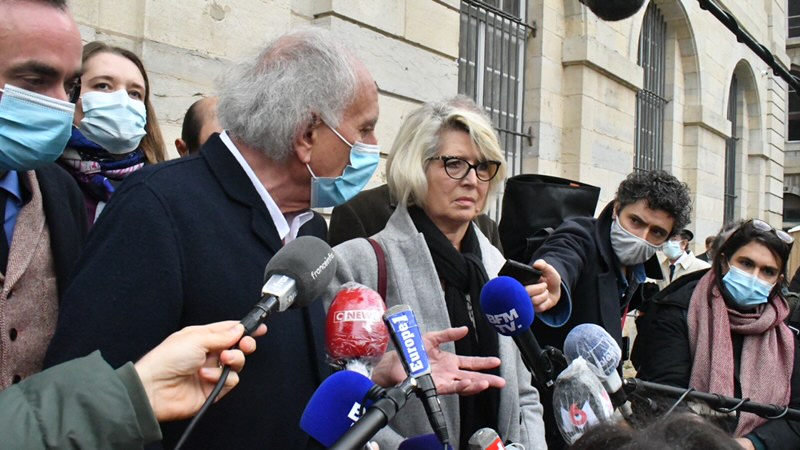 Isabelle Fouillot au premier jour du procès de Jonathann Daval à Vesoul © TL 