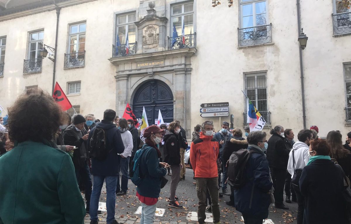 Greve sanitaire du 10/11/2020 © Alexane Alfaro ©