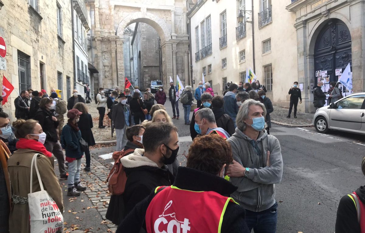 Greve sanitaire du 10/11/2020 © Alexane Alfaro ©