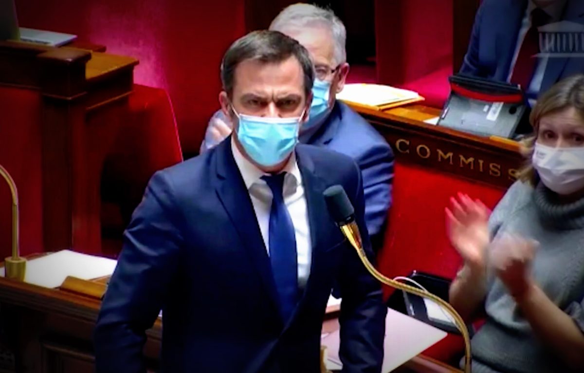 Olivier Véran à l'Assemblée Nationale le 3 novembre 2020 © AN