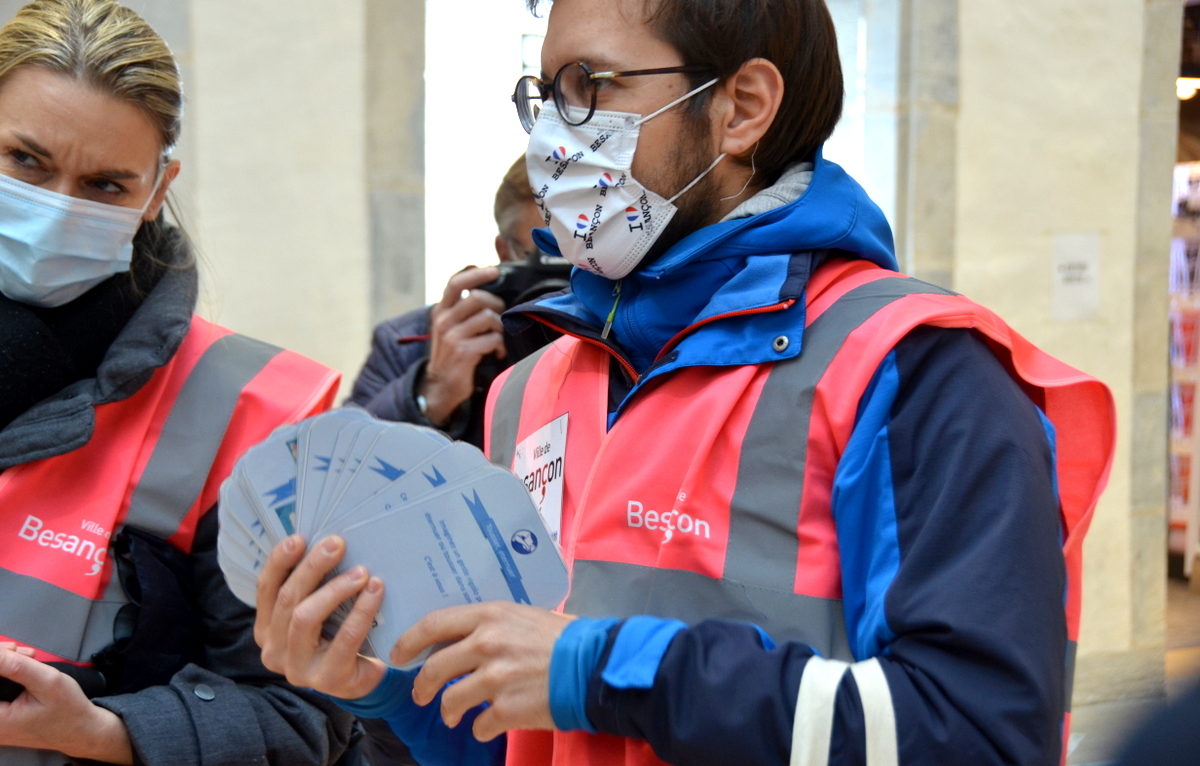 Rémy Schwartzler, ambassadeur santé à Besançon ©Alexane Alfaro ©