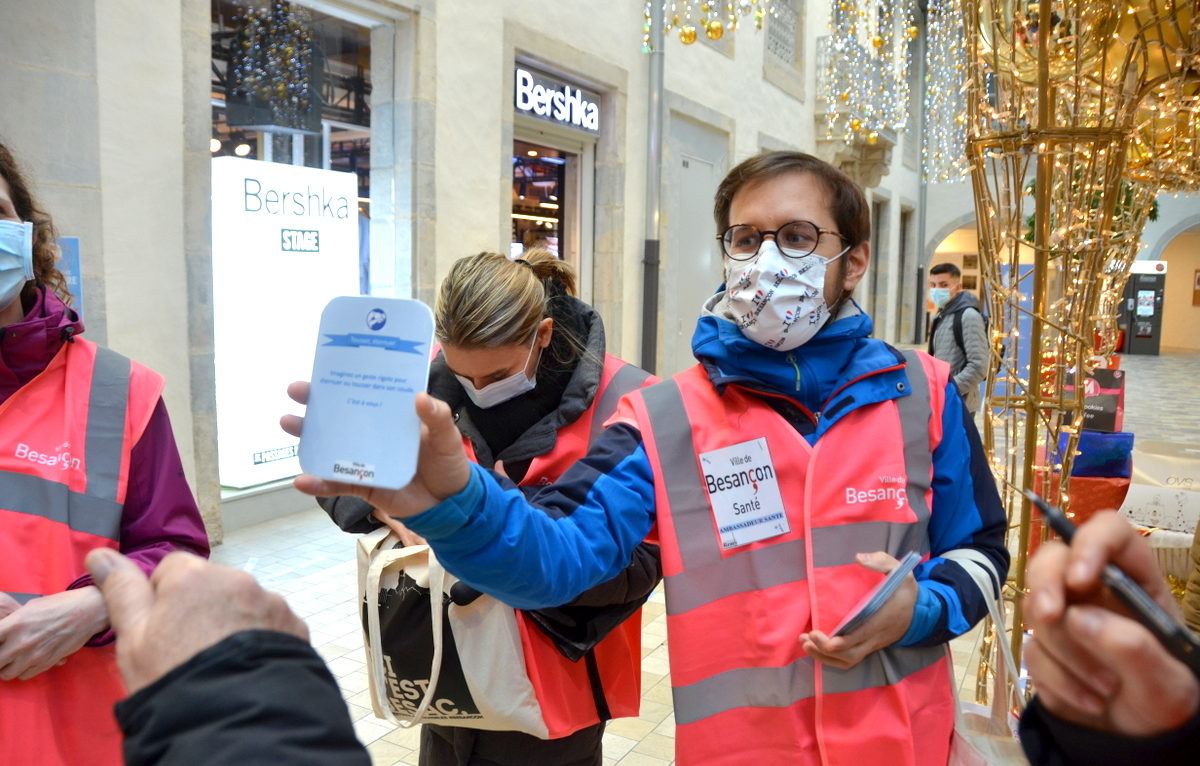 Rémy Schwartzler, ambassadeur santé à Besançon ©Alexane Alfaro ©