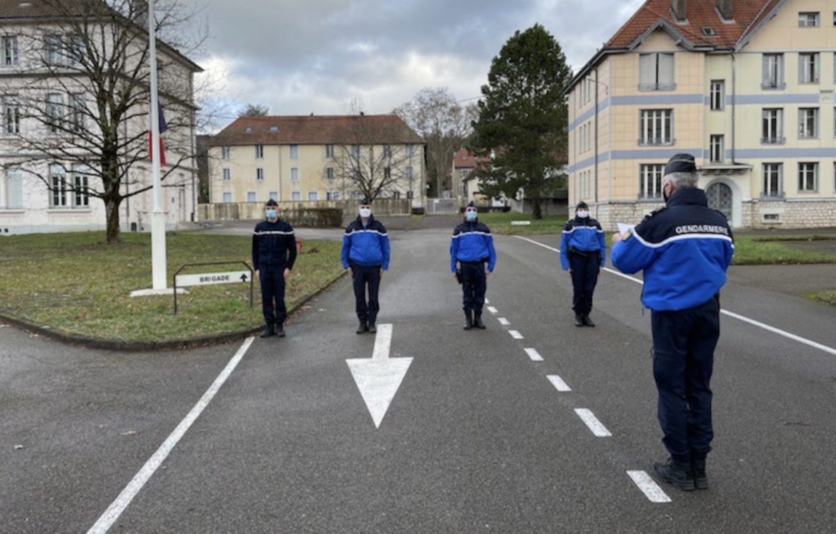 ©Compagnie de Gendarmerie de Besançon/Twitter ©