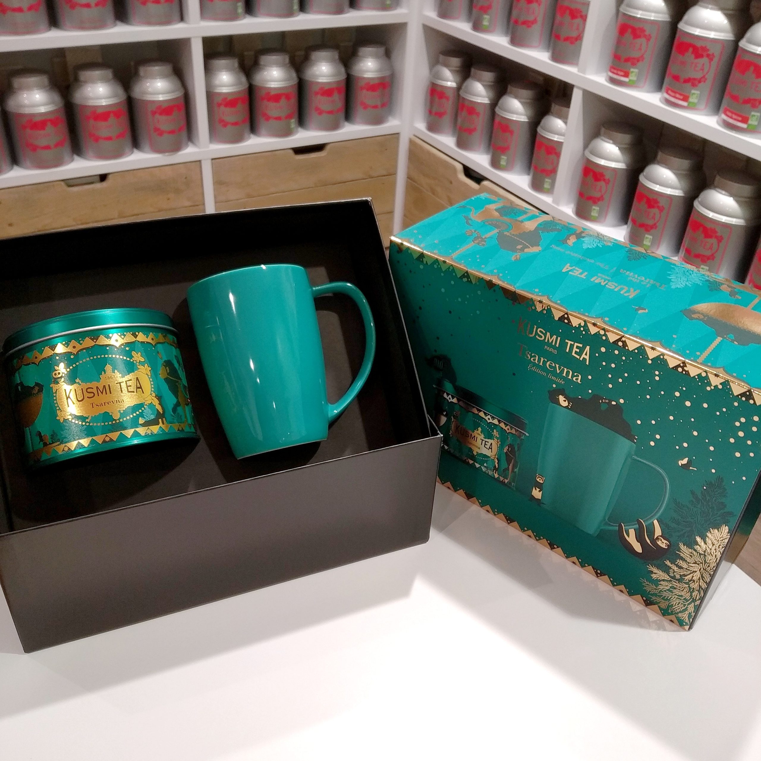 Idée cadeau de Noël à Besançon : le coffret “Tsarevna” de la boutique Kusmi  Tea •